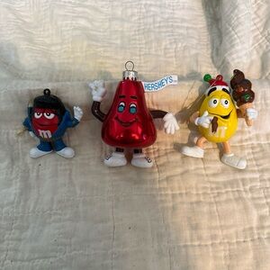 Advertising Holiday Ornaments Set